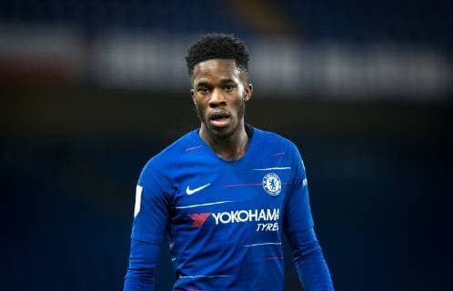 Ike Ugbo of Chelsea U21 U 21 during the Checkatrade Trophy round of 16 match between Chelsea U21 and Peterborough at Stamford Bridge, London, England on 9 January 2019. Copyright: xAndyxRowlandx PMI-2530-0018