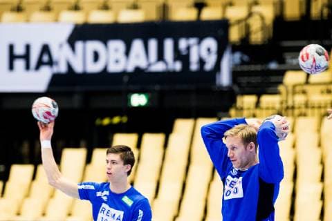 190110 Magnus J¿ndal of Norway during a training session on January 10, 2019 in Herning. Photo: Jon Olav Nesvold BILDBYRN kod JE 160390 Copyright: JONxOLAVxNESVOLD BB190110JE050