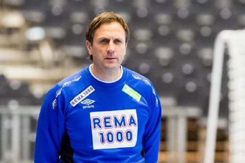 190110 Steinar Ege, goalkeeper coach of Norway, during a training session on January 10, 2019 in Herning. Photo: Jon Olav Nesvold BILDBYRN kod JE 160390 Copyright: JONxOLAVxNESVOLD BB190110JE051