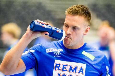 190110 Espen Lie Hansen of Norway during a training session on January 10, 2019 in Herning. Photo: Jon Olav Nesvold BILDBYRN kod JE 160390 Copyright: JONxOLAVxNESVOLD BB190110JE062