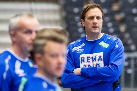 190110 Steinar Ege, goalkeeper coach of Norway, during a training session on January 10, 2019 in Herning. Photo: Jon Olav Nesvold BILDBYRN kod JE 160390 Copyright: JONxOLAVxNESVOLD BB190110JE067