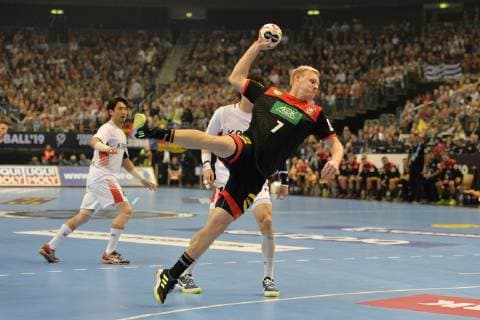 Handball, Herren, Weltmeisterschaft 2019 in Deutschland und Dänemark, Eröffnungsspiel, Deutschland - Korea, Patrick Wiencek (Nr. 7, Deutschland), 10.01.19, Copyright: xMichaelxHundtx xMatthiasxKochx