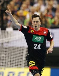 Patrick Groetzki jubelnd Aktion Oberkoerper Oberkörper Handball Weltmeisterschaft WM Herren Saison 2018 2019 10.01.2019 DHB GER Deutschland vs. Korea