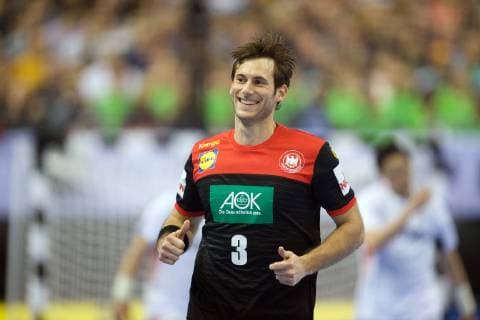 Handball Berlin 10.01.2019 Weltmeisterschaft 2019 Weltmeisterschaften der Männer Gruppe A Deutschland (GER) - Korea (KOR) Uwe Gensheimer (Deutschland, No.03)