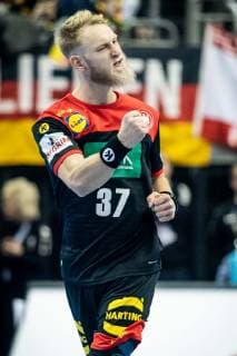 Deutschland vs Korea, Handball Weltmeisterschaft 2019, 10.01.2019 Matthias Musche (GER 37) beim Spiel zwischen Deutschland und Korea bei der Handball Weltmeisterschaft in Berlin am 10.01.2019, , Berlin BER Germany Mercedes-Benz-Arena
