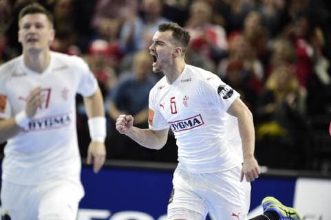 Casper U. MortensenMen s IHF Handball World Championship WM Weltmeisterschaft Group C match between Denmark and Chile in Copenhagen, Denmark, on Thursday, Jan. 10, 2019. , Copenhagen Denmark Copyright: MadsxClausxRasmussenx COP101 spdk20190110-204038-L