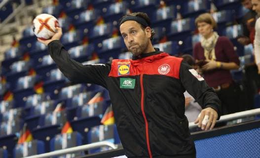 Silvio Heinevetter (Deutschland) beim Eroeffnungsspiel Korea gegen Deutschland der Handball- WM 2019 der Maenner am 10.01.2019 in der Mercedes-Benz Arena in Berlin Handball - WM 2019 - Gruppe A - Korea vs Deutschland
