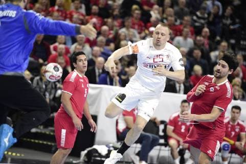 Men s IHF Handball World Championship WM Weltmeisterschaft Group C match between Denmark and Chile in Copenhagen, Denmark, on Thursday, Jan. 10, 2019.. , Copenhagen Copyright: MadsxClausxRasmussenx COP101 spdk20190110-213105-L