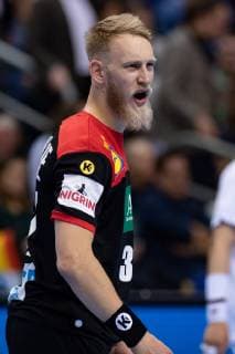 Handball-WM Korea - Deutschland am 10.01.2019 in der Mercedes-Benz Arena in Berlin Matthias MUSCHE ( Deutschland )