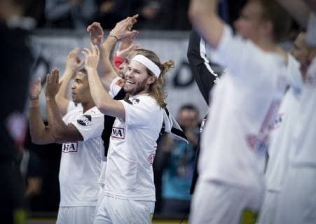 Mikkel Hansen of Denmark after the men s IHF Handball World Championship WM Weltmeisterschaft match in Group C between Denmark-Chile in Copenhagen , Denmark, on Thursday, Jan. 10, 2019.. , Copenhagen Denmark Copyright: Scanpix LiselottexSabroex COP101 spdk20190110-215421-L