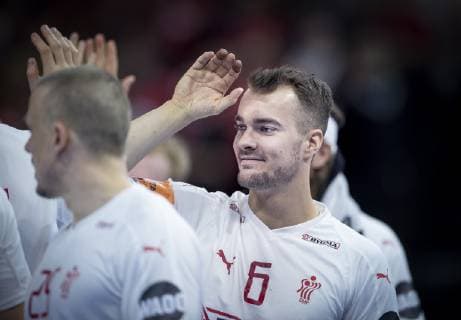 Casper U. Mortensen of Denmark after the men s IHF Handball World Championship WM Weltmeisterschaft match in Group C between Denmark-Chile in Copenhagen , Denmark, on Thursday, Jan. 10, 2019.. , Copenhagen Denmark Copyright: Scanpix LiselottexSabroex COP101 spdk20190110-220305-L