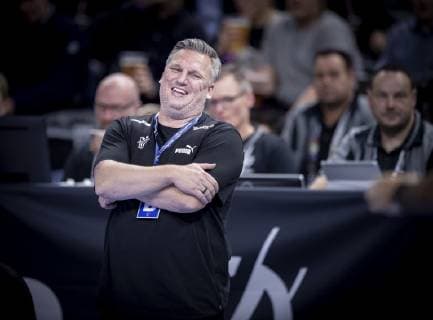 Head coach Nikolaj Jacobsen of Denmark during the men s IHF Handball World Championship WM Weltmeisterschaft match in Group C between Denmark-Chile in Copenhagen , Denmark, on Thursday, Jan. 10, 2019.. , Copenhagen Denmark Copyright: Scanpix LiselottexSabroex COP101 spdk20190110-220609-L