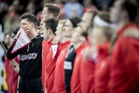 goalkeeper Niklas Landin of Denmark during the men s IHF Handball World Championship WM Weltmeisterschaft Group C match against Chile in Copenhagen, Denmark, on Thursday, Jan. 10, 2019.. , Copenhagen Denmark Copyright: RitzauxScanpix MadsxClausxRasmussenx COP101 spdk20190110-220514-L