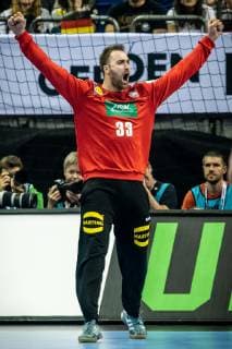 Deutschland vs Korea, Handball Weltmeisterschaft 2019, 10.01.2019 Torwart Andreas Wolff (GER 33) beim Spiel zwischen Deutschland und Korea bei der Handball Weltmeisterschaft in Berlin am 10.01.2019, , Berlin BER Germany Mercedes-Benz-Arena