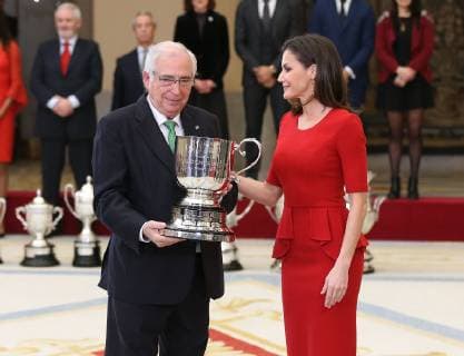 Verleihung des spanischen Sportpreises in Madrid Los Reyes de Espana entregan los Premios Nacionales del Deporte. En la imagen, la reina Letizia. Spain s King Felipe and Queen Letizia give the National Sports Awards. In this picture, Letizia. 