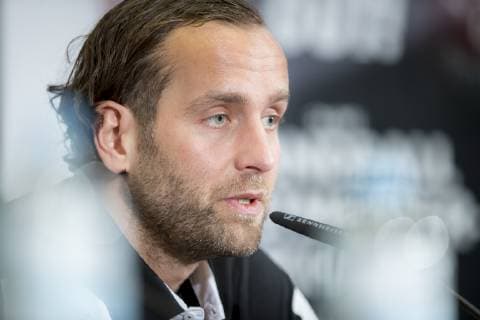 Torhueter Silvio Heinevetter (Nr. 12, Deutschland). Pressekonferenz des DHB, Handball, IHF Handball Weltmeisterschaft, 11.01.19 Berlin Berlin Germany AOK Bundeszentrale Copyright: xAgentur54Gradx xFelixxKoenigx