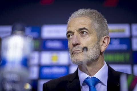 Ramon Gallego (Vorsitzender der Regel- und Schiedsrichter-Kommission). Medientermin der IHF, Handball, IHF Handball Weltmeisterschaft, 10.01.19 Berlin Berlin Germany Mercedes-Benz Arena Copyright: xAgentur54Gradx xFelixxKoenigx