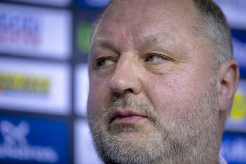 DHB-Praesident Andreas Michelmann. Medientermin der IHF, Handball, IHF Handball Weltmeisterschaft, 10.01.19 Berlin Berlin Germany Mercedes-Benz Arena Copyright: xAgentur54Gradx xFelixxKoenigx