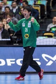 Muenchen, Deutschland 11. Januar 2019: WM 2019 Männer - Gruppe B - Japan vs. Mazedonien Yuki Kubo (Japan) Muenchen Olympiahalle Bayern Deutschland