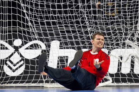 Handball WM, Argentinien - Ungarn 190111 Goalkeeper Matias Carlos Schulz of Argentina looks dejected during the IHF World Handball Championship match between Argentina and Hungary on January 11, 2019 in Köpenhamn. Photo: Ludvig Thunman BILDBYRN kod LT 35573 Copyright: LUDVIGxTHUNMAN BB190111LT006