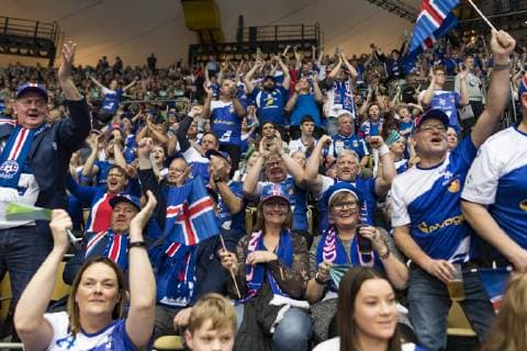 Handball WM, Island - Kroatien Island vs. Kroatien, Handball Weltmeisterschaft 2019, Fans, Â