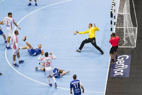 Handball WM, Island - Kroatien Island vs. Kroatien, Handball Weltmeisterschaft 2019, Fans, Â