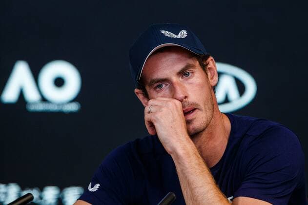 Sport Themen der Woche KW02 Sport Bilder des Tages Australian Open 2019 - Andy Murray - England - annonce l arret de sa carriere pour 2019 TENNIS : Australian Open - Melbourne - 12 01 2019 chryslenecaillaud panoramic 