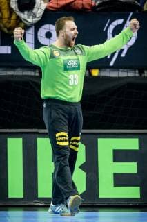 Handball WM, Deutschland - Brasilien Deutschland vs Brasilien, Handball Weltmeisterschaft 2019, 12.01.2019 Torwart Andreas Wolff (GER 33) beim Spiel zwischen Deutschland und Brasilien bei der Handball Weltmeisterschaft in Berlin am 12.01.2019, , Berlin BER Germany Mercedes-Benz-Arena