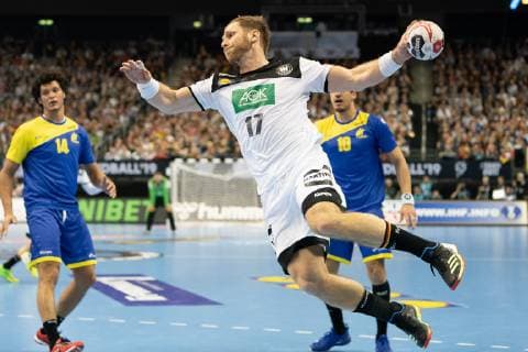 17 Steffen Weinhold (Deutschland), Deutschland vs. Brasilien, Weltmeisterschaft, Handball, Männer, 12.01.2019 Deutschland vs. Brasilien, Weltmeisterschaft, Handball, Männer, 12.01.2019 Berlin Copyright: xEIBNER MichaelxSchmidtx EP_MST