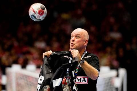 Handball WM, Dänemark - Tunesien 190112 Kai Johannsen, team official of Denmark, ahead of the IHF World Handball Championship match between Denmark and Tunisia on January 12, 2019 in Herning. Photo: Jon Olav Nesvold BILDBYRN kod JE 160397 Copyright: JONxOLAVxNESVOLD BB190112JE119