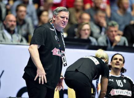 Handball WM, Dänemark - Tunesien coach Nikolaj Jacobsen of Denmark during the men s IHF Handball World Championship WM Weltmeisterschaft Group C match between Denmark and Tunisia in Herning, Denmark, Saturday, Jan. 12, 2019.. , Herning Jylland Denmark Copyright: HenningxBagger HenningxBaggerx COP101 spdk20190112-221820-L