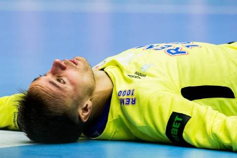 190112 Goalkeeper Espen Christensen of Norway during the IHF World Handball Championship match between Norway and Saudi Arabia on January 12, 2019 in Herning. Photo: Jon Olav Nesvold BILDBYRAN kod JE 160396 Copyright: JONxOLAVxNESVOLD BB190112JE164