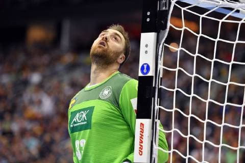 Andreas Wolff (TW Deutschland), im Tor Deutschland-Brasilien Germany-Brazil Brasilia-France IHF Handball Weltmeisterschaft 2019, Hanball World Championship WM Weltmeisterschaft 2019, Herren, Männer, Maenner, men, Handball, Deutschland, Germany, Vorrunde, Gruppe A, group A Berlin, 12.1.2019