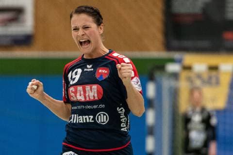 Lisa Gebhard (SG H2Ku Herrenberg Kuties 19), SG H2Ku Herrenberg Kuties vs. TSV Nord Harrislee, Handball, 2.Bundesliga, Frauen, HBF, Saison 18 19, 12.01.2019, SG H2Ku Herrenberg Kuties vs. TSV Nord Harrislee, Handball, 2.Bundesliga, Frauen, HBF, Saison 18 19, 12.01.2019 Herrenberg Copyright: xEIBNER WolfgangxFrankx EP_WFK