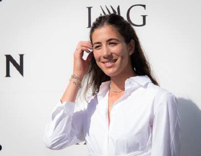 January 13, 2019 - Melbourne, AUSTRALIA - Garbine Muguruza of Spain on the red carpet of the Crown IMG Tennis Party ahead of the 2019 Australian Open Grand Slam tennis tournament 2019 Australian Open - 13 Jan - ZUMAa181 20190113_zaa_a181_063 Copyright: xAFP7x