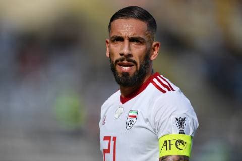 Ashkan Dejagah (IRN), JANUARY 12, 2019 - Football Soccer : AFC Asian Cup UAE 2019, Group F match between Vietnam - Islamic Republic of Iran at Al Nahyan Stadium in Abu Dhabi, United Arab Emirates. NOxTHIRDxPARTYxSALES.  (94881097)