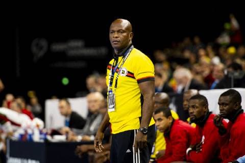 Handball WM, Ungarn - Angola 190113 Felipe Cruz, head coach of Angola during the IHF World Handball Championship match between Hungary and Angola on January 13, 2019 in Copenhagen. Photo: Ludvig Thunman BILDBYRN kod LT 35576 Copyright: LUDVIGxTHUNMAN BB190113LT007