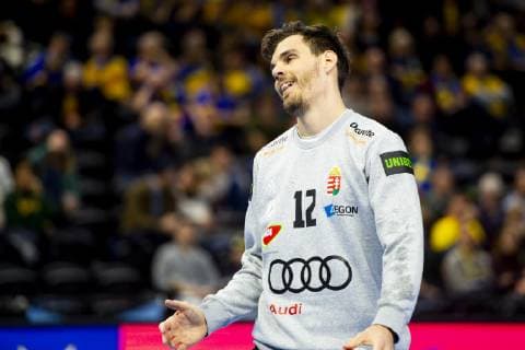 Handball WM, Ungarn - Angola 190113 Martin Szekely of Hungary looks dejected during the IHF World Handball Championship match between Hungary and Angola on January 13, 2019 in Copenhagen. Photo: Ludvig Thunman BILDBYRN kod LT 35576 Copyright: LUDVIGxTHUNMAN BB190113LT022