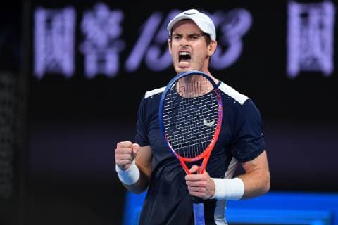 Andy Murray TENNIS : Australian Open 2019 - 14 01 2019 AntoineCouvercelle Panoramic 
