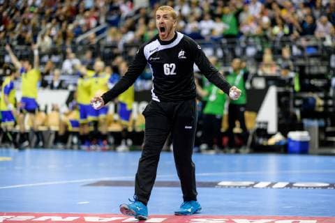 Serbien vs Brasilien, Handball Weltmeisterschaft 2019, 14.01.2019 Leonardo Tercariol (BRA 62) beim Spiel zwischen Serbien und Brasilien bei der Handball Weltmeisterschaft in Berlin am 14.01.2019, , Berlin BER Germany Mercedes-Benz-Arena