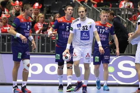 26th Mens Handball World Championship WM Weltmeisterschaft Norwegen vs Oesterreich, 14.01.19 Gerald Zeiner (Oesterreich, 32)