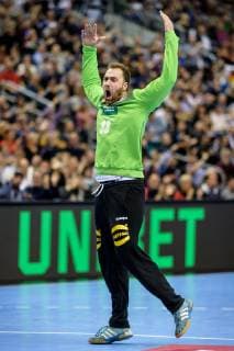 Deutschland vs Russland, Handball Weltmeisterschaft 2019, 14.01.2019 Torwart Andreas Wolff (GER 33) beim Spiel zwischen Russland und Deutschland bei der Handball Weltmeisterschaft in Berlin am 14.01.2019, , Berlin BER Germany Mercedes-Benz-Arena