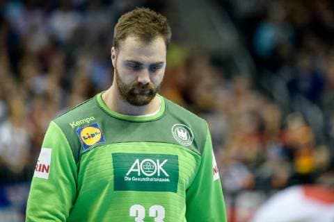 Deutschland vs Russland, Handball Weltmeisterschaft 2019, 14.01.2019 Torwart Andreas Wolff (GER 33) beim Spiel zwischen Russland und Deutschland bei der Handball Weltmeisterschaft in Berlin am 14.01.2019, , Berlin BER Germany Mercedes-Benz-Arena