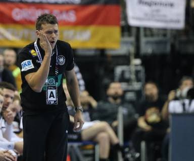 HANDBALL - WM 2019 - RUSSIA vs. GERMANY - 14.01.2019, GRUPPE A - RUSSLAND vs. DEUTSCHLAND, Trainer Christian Prokop (GER), rene vigneron Â© rscp-photo.net,