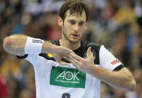 HANDBALL - WM 2019 - RUSSIA vs. GERMANY - 14.01.2019, GRUPPE A - RUSSLAND vs. DEUTSCHLAND, Uwe Gensheimer (GER), rene vigneron Â© rscp-photo.net,