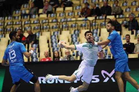 26th Mens Handball World Championship WM Weltmeisterschaft Saudi-Arabien vs Tunesien, 15.01.19 Alsalam (Saudi-Arabien, 44) im Angriff