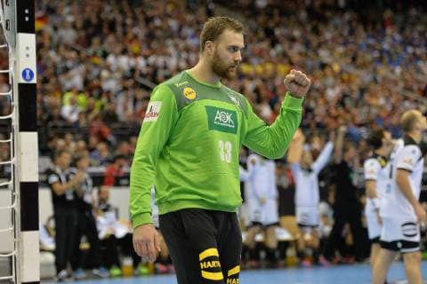 Handball, Herren, Weltmeisterschaft 2019 in Deutschland und Dänemark, Gruppe A, 4. Spieltag, Deutschland - Frankreich, TW Andreas Wolff (Nr. 33, Deutschland), 15.01.19, Copyright: xMichaelxHundtx xMatthiasxKochx