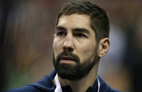 15.01.2019, Handball IHF Weltmeisterschaft Dänemark und Deutschland 2019, Vorrunde, Gruppe A, Deutschland - Frankreich, in der Mercedes-Benz Arena Berlin. Nikola Karabatic (Frankreich)