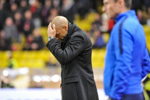 Fußball, AS Monaco - OGC Nizza Thierry Henry (Entraineur de l AS Monaco) FOOTBALL : AS Monaco vs OGC Nice - Ligue 1 Conforama - Monaco - 16 01 2019 NorbertScanella Panoramic 