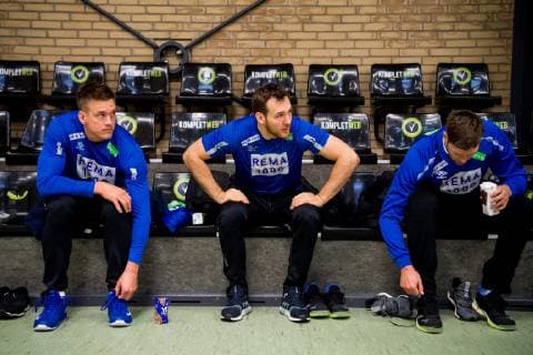 190117 Espen Lie Hansen and Christian O Sullivan of Norway during a training session on January 17, 2019 in Herning. Photo: Jon Olav Nesvold BILDBYRN kod JE 160404 Copyright: JONxOLAVxNESVOLD BB190117JE009